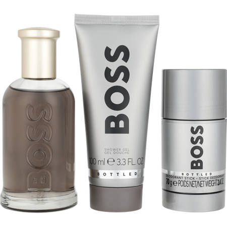 Hugo Boss Boss #6 Eau de parfum spray 3.3 oz & DEODORANT STICK 2.5 oz & SHOWER GEL 3.3 oz for men