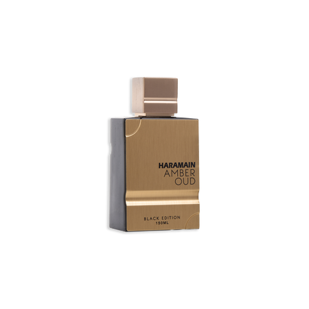 Al Haramain Amber Oud Eau de parfum spray 5 oz (BLACK EDITION) + REFILLABLE TRAVEL spray (EMPTY) for unisex