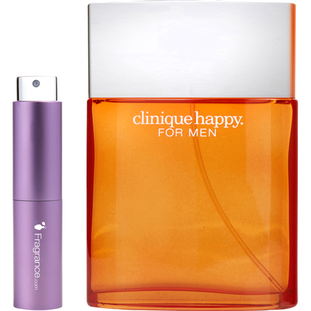 Clinique Happy COLOGNE spray 0.27 oz (TRAVEL spray) for men