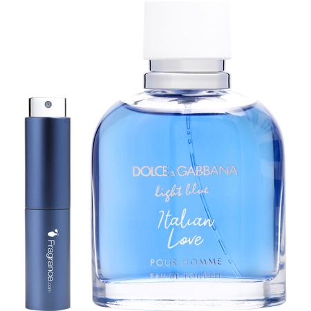 Dolce & Gabbana D & G Light Blue Italian Love EDT spray 0.27 oz (TRAVEL spray) for men