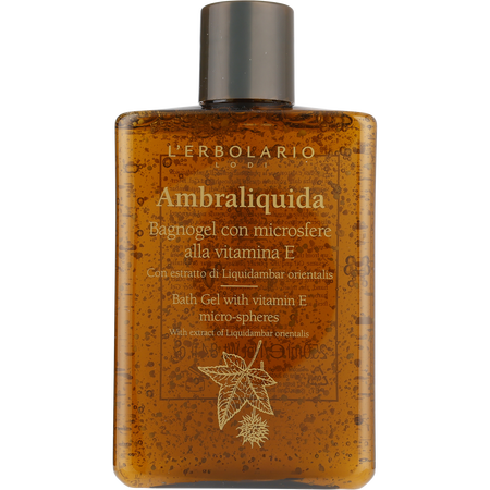 L'erbolario by L'erbolario Ambraliquida Bath Gel with Vitamin E Micro-spheres -250ml/8.4OZ for unisex