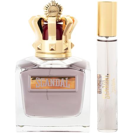 Jean Paul Gaultier Scandal Pour Homme EDT spray 3.4 oz & EDT spray 0.68 oz for men