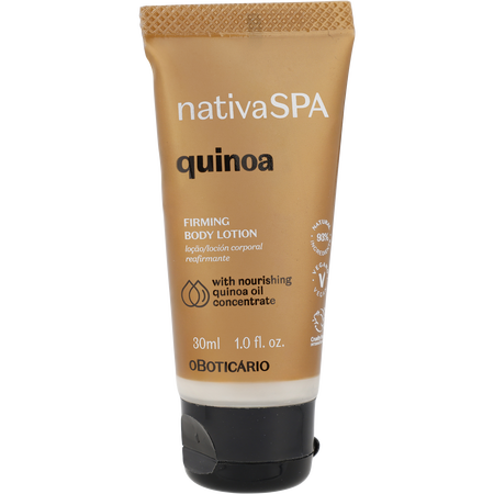 Nativa Spa by Nativa Spa Quinoa Firming Body Lotion Deluxe Sample -30ml/1OZ for unisex