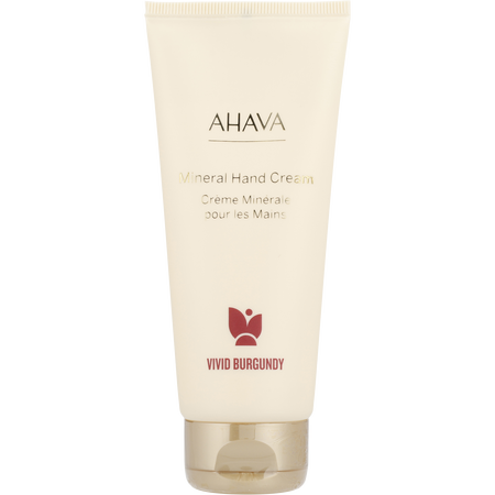 Ahava by AHAVA Mineral Hand Cream - Vivid Burgundy -100ml/3.4OZ for women