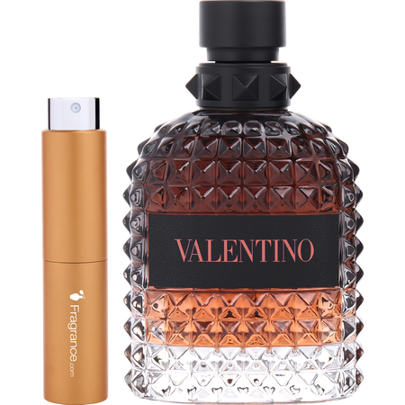 Valentino Uomo Born In Roma Coral Fantasy EDT spray 0.27 oz (TRAVEL spray) for men