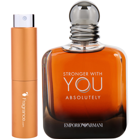 Emporio Armani Stronger With You Absolutely by Giorgio Armani PARFUM spray 0.27 oz (TRAVEL spray) for men