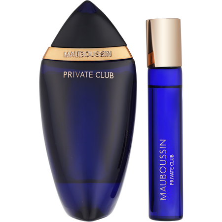 Mauboussin Private Club Eau de parfum spray 3.4 oz & Eau de parfum TRAVEL spray 0.68 oz for men