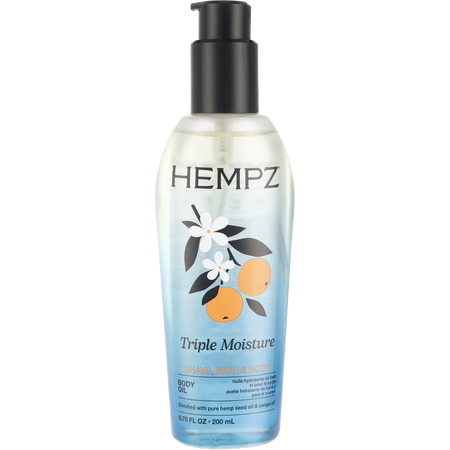 Hempz by Hempz Triple Moisture Fresh Citrus Herbal Body Oil -200ml/6.76OZ for unisex