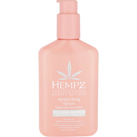 Hempz by Hempz Sweet Jasmine & Rose Herbal Body Serum w/ Plant Collagen -250ml/8.5OZ for unisex