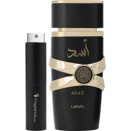 Lattafa Asad Eau de parfum spray 0.27 oz (TRAVEL spray) for men