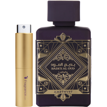 Lattafa Badee Al Oud Amethyst Eau de parfum spray 0.27 oz (TRAVEL spray) for unisex
