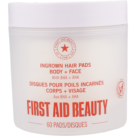 First Aid Beauty by First Aid Beauty Ingrown Hair Treatment Pads -60pads for unisex