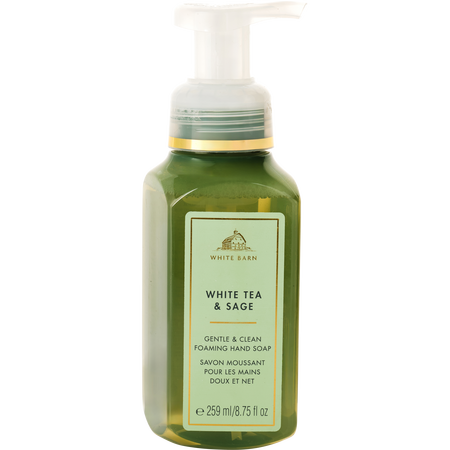 Bath & Body Works by Bath & Body Works WHITE TEA & SAGE FOAMING HAND SOAP 8.75 oz for women