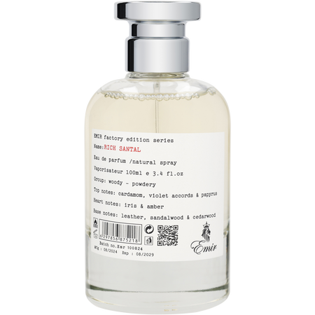 Emir Rich Santal Eau de parfum spray 3.4 oz (FACTORY EDITION) for unisex