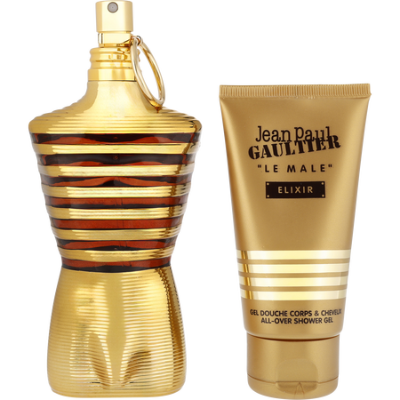 Jean Paul Gaultier Elixir by Jean Paul Gaultier PARFUM spray 4.2 oz & ALL OVER SHOWER GEL 2.5 oz for men
