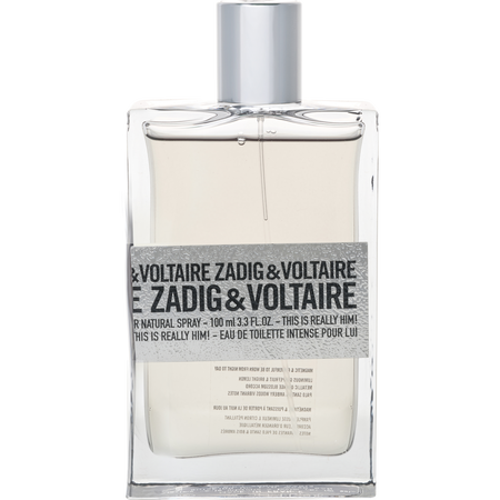 Zadig & Voltaire This Is Really Him! EDT INTENSE spray 3.3 oz *TESTER for men