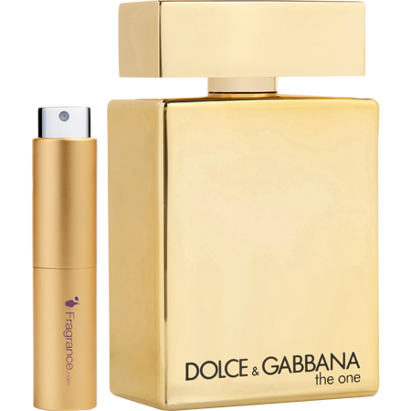 Dolce & Gabbana The One Gold Eau de parfum INTENSE spray 0.27 oz (TRAVEL spray) for men
