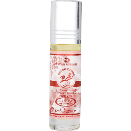 Al Rehab CONCENTRATED Al Rehab Cherry Flower PERFUME ROLL ON OIL 0.2 oz for women