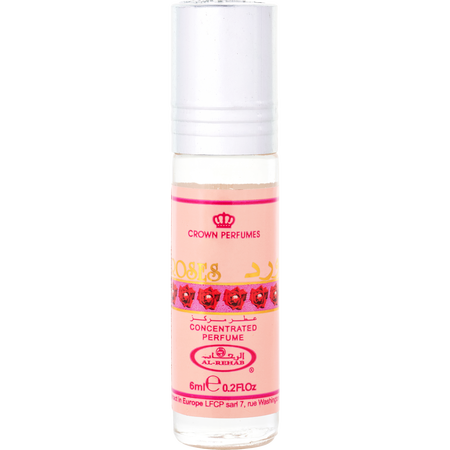 Al Rehab CONCENTRATED Al Rehab Roses PERFUME ROLL ON OIL 0.2 oz for women