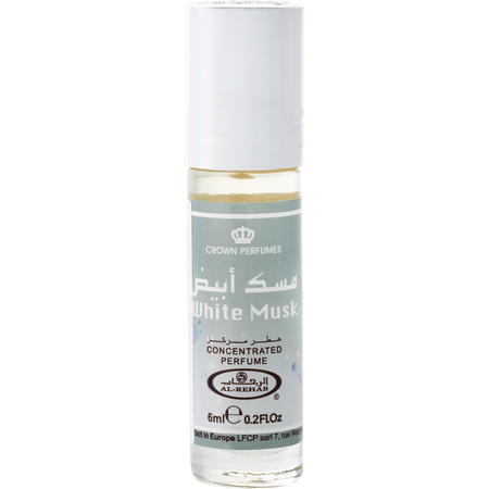 Al Rehab CONCENTRATED Al Rehab White Musk PERFUME ROLL ON OIL 0.2 oz for unisex