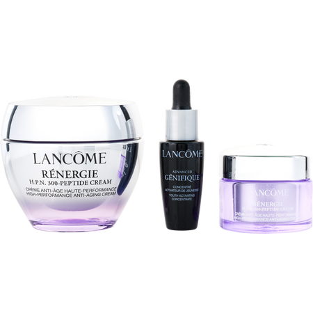 Lancome by Lancome Renergie & Genifique Set: Renergie H.P.N. 300-Peptide Cream 50ml + Renergie H.P.N. 300-Peptide Cream 15ml + Advanced Genifique Youth Activating Concentrate 10ml -3pcs for women
