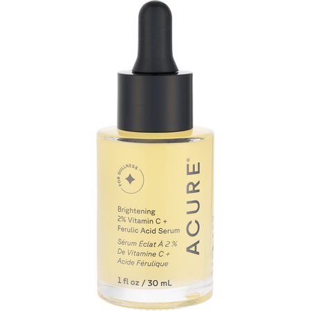 Acure by Acure Brightening 2% Vitamin C + Ferulic Acid Oil Free Serum -30ml/1OZ for women