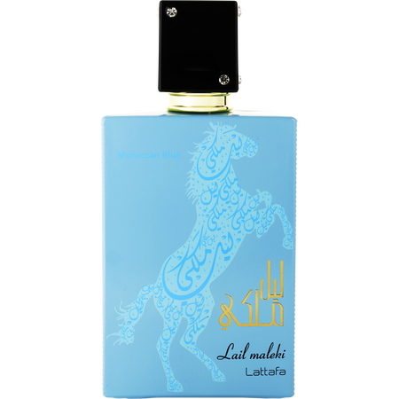 Lattafa Lail Maleki Moroccan Blue Eau de parfum spray 3.4 oz for unisex
