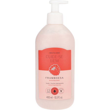 Cuide-Se Bem by Cuide-Se Bem Feira Raspberry Body Lotion -400ml/13.5OZ for women