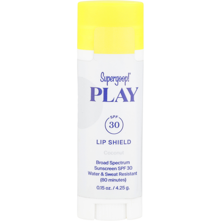 Supergoop by Supergoop Play SPF 30 Lip Shield - Coconut -4.25g/0.15OZ for women