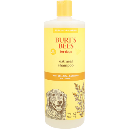 Burt's Bees For Dogs by Burt's Bees OATMEAL SHAMPOO 32 oz for unisex