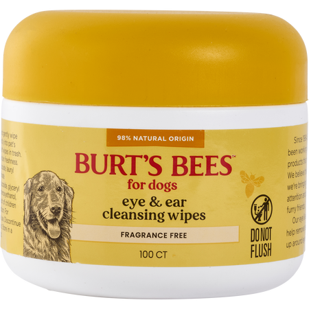 Burt's Bees For Dogs by Burt's Bees EYE & EAR CLEANSING WIPES (100 CT) for unisex