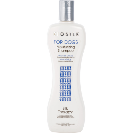 Biosilk For Dogs by Biosilk SILK THERAPY MOISTURIZING SHAMPOO 12 oz for unisex