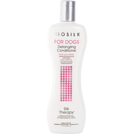 Biosilk For Dogs by Biosilk SILK THERAPY DETANGLING CONDITIONER 12 oz for unisex