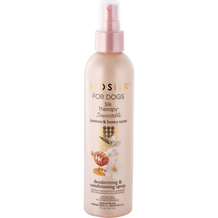 Biosilk For Dogs by Biosilk SILK THERAPY IRRESISTIBLE DEODORIZING & CONDITIONING spray 8 oz for unisex