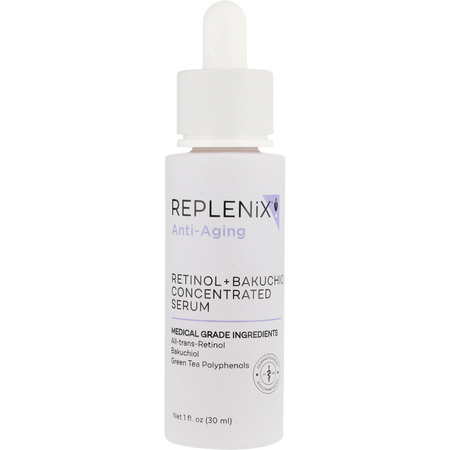 Replenix by Replenix Anti-Aging Retinol + Bakuchiol Concentrated Serum -30ml/1OZ for women