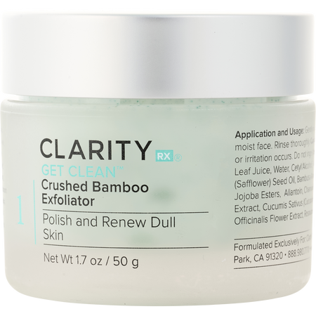 Clarityrx by ClarityRx Get Clean™ Crushed Bamboo Exfoliator -50g/1.7OZ for women