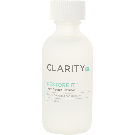 Clarityrx by ClarityRx Restore It™ 7.5% Glycolic Exfoliator -60ml/2OZ for women