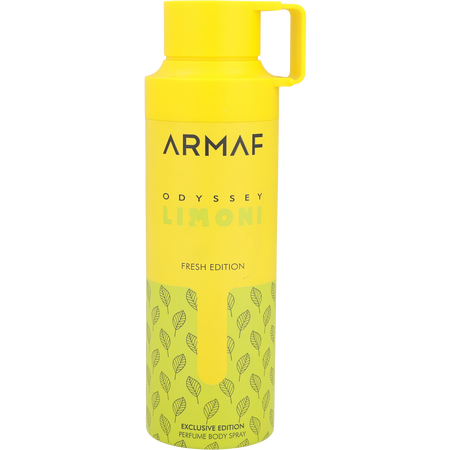 Armaf Odyssey Limoni BODY spray 6.8 oz for unisex