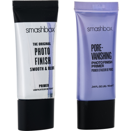 Smashbox by Smashbox Test Shot Primer Duo: The Original Photo Finish Primer + Pore-Vanishing Photo Finish Primer -2x10ml/0.34OZ for women