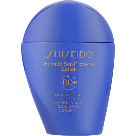Shiseido by Shiseido Ultimate Sun Protector Lotion SPF60+ For Face and Body Water Resistant -50ml/1.7OZ for women