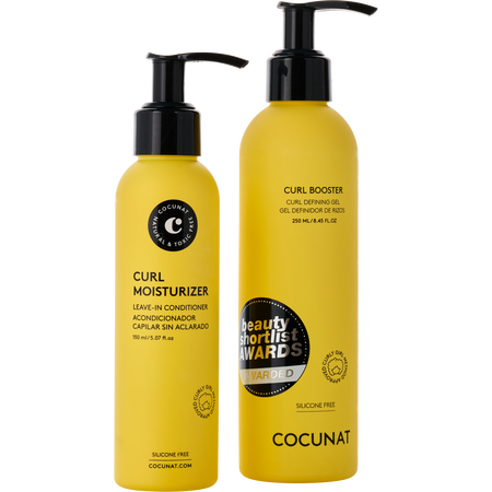 Cocunat by Cocunat CURL BOOSTER 8.45 oz & CURL MOISTURIZER 5.07 oz for women