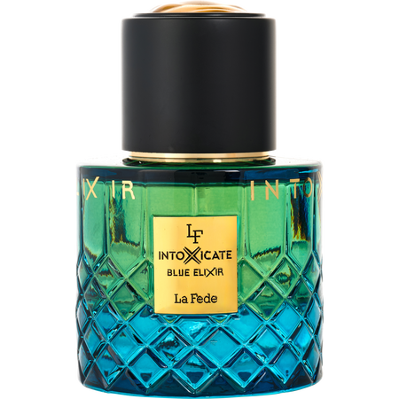 Khadlaj La Fede Intoxicate Blue Elixir EXTRAIT DE PARFUM spray 3.4 oz for unisex