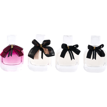 Yves Saint Laurent Variety 4 PIECE MINI VARIETY WITH MON PARIS Eau de parfum X 2 & MON PARIS LUMIERE EDT & MON PARIS INTENSEMENT Eau de parfum AND ALL ARE 0.25 oz MINIS for women