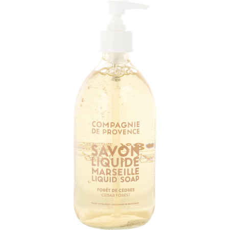 Compagnie De Provence by Compagnie de Provence Liquid Marseille Soap Cedar Forest -495ml/16.9OZ for women