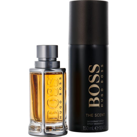 Hugo Boss Boss The Scent EDT spray 1.6 oz & DEODORANT spray 5 oz for men