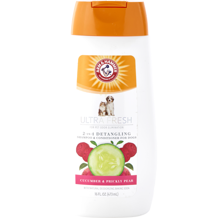 Arm & Hammer For Pets by Arm & Hammer ULTRA FRESH 2-IN-1 DETANGLING SHAMPOO & CONDITIONER 16 oz for unisex