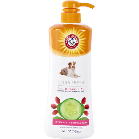 Arm & Hammer For Pets by Arm & Hammer ULTRA FRESH 2-IN-1 DETANGLING SHAMPOO & CONDITIONER 24 oz for unisex