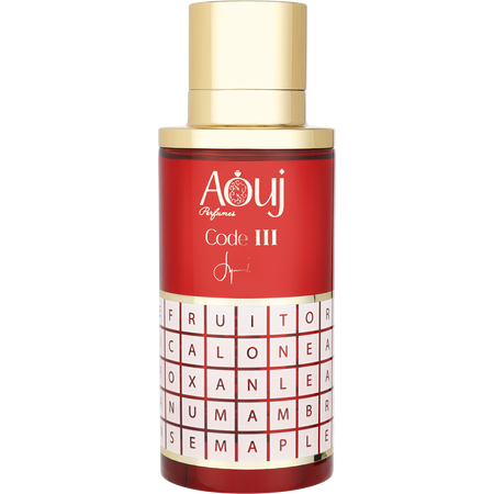 Aouj Perfumes Code 3 Eau de parfum spray 3.4 oz for men