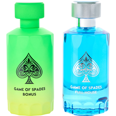 Jo Milano Variety by Jo Milano GAME OF SPADES EXCLUSIVE COLLECTION WITH BONUS & FULL HOUSE AND BOTH ARE PARFUM spray 3.4 oz for unisex