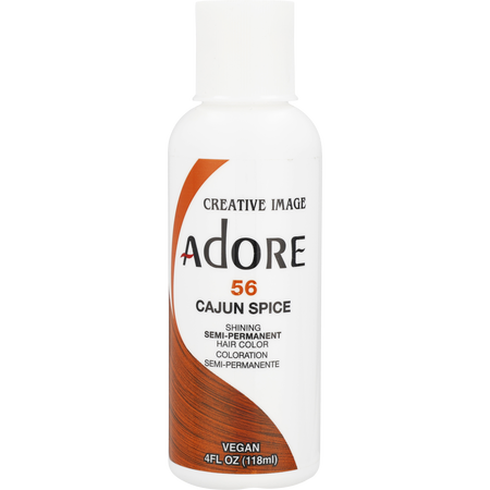 Adore by Adore ADORE SEMI PERMANENT HAIR COLOR VEGAN AND CRUELTY FREE 4 oz 056 CAJUN SPICE for unisex